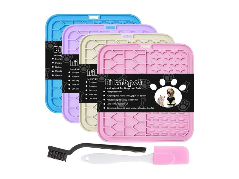 Lick Mats with Suction Cups (4 Pack)