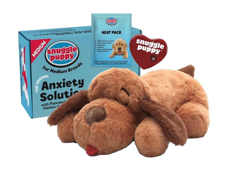 Snuggle Puppy Heartbeat Toy